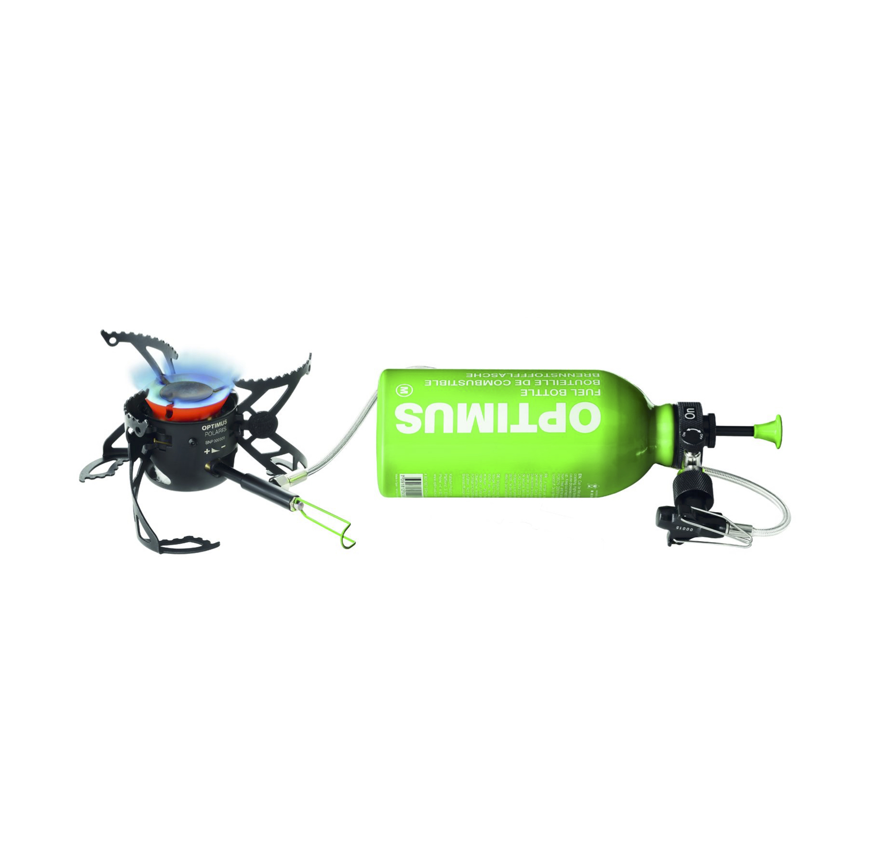 OPTIMUS POLARIS OPTIFUEL - mit 0,4 l. Brennstoff - Flasche